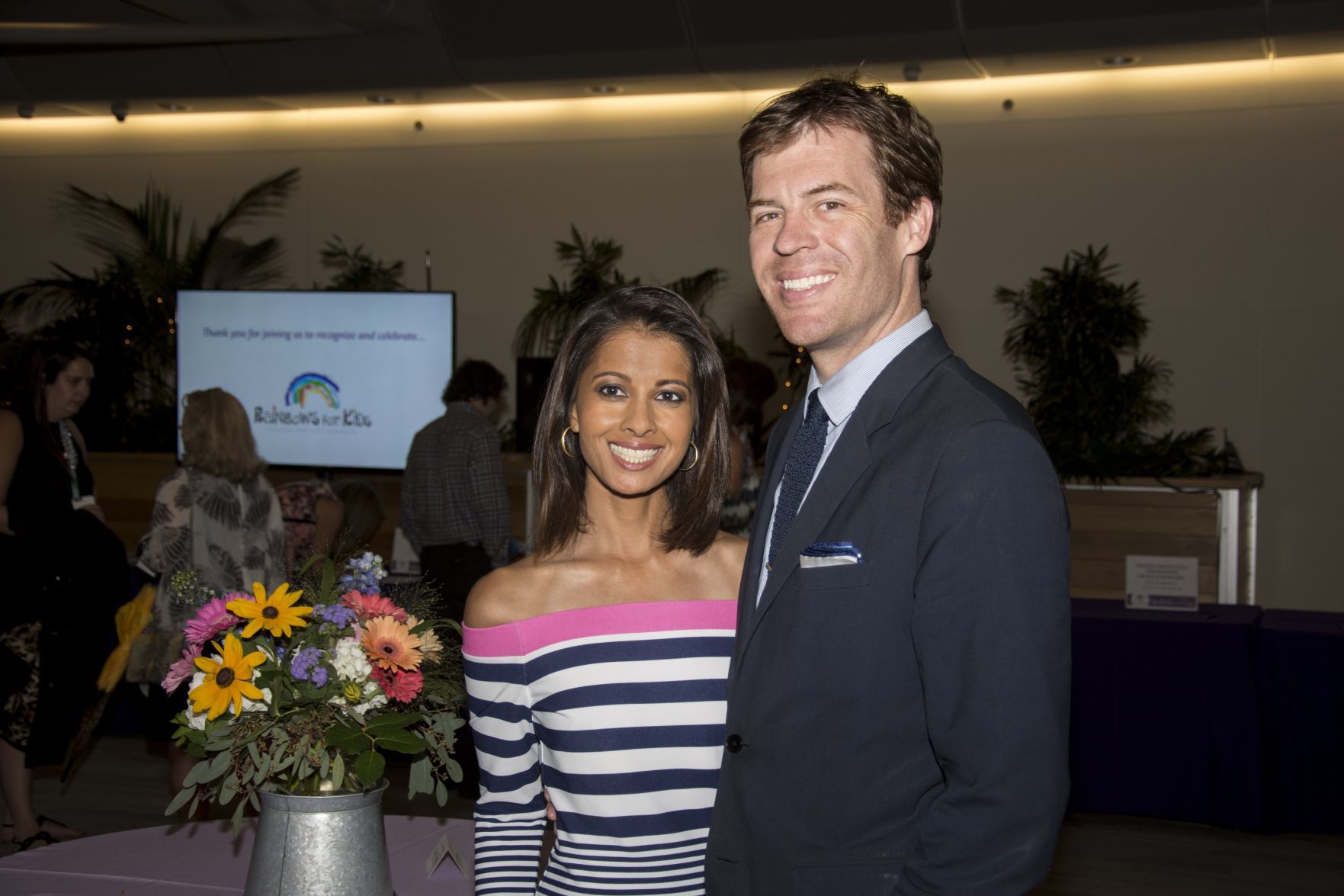 Jasmine Huda and Peter LeBlanc Jr.